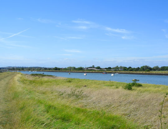 riverside area at kingfisher holiday
